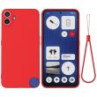 Защитный чехол Deexe Silicone Case для Nothing CMF Phone 1 - Red (370925R)