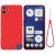Защитный чехол Deexe Silicone Case для Nothing CMF Phone 1 - Red: фото 1 из 8