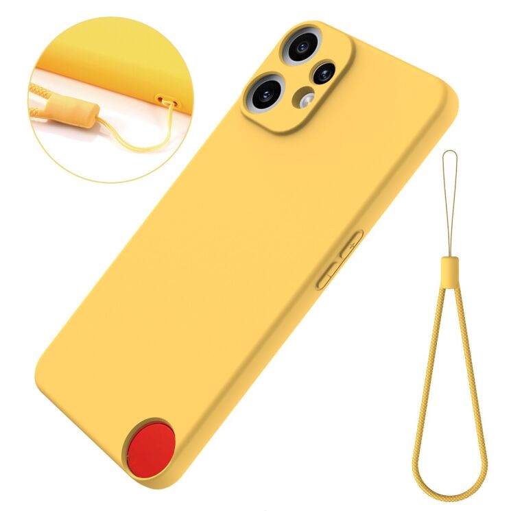 Захисний чохол Deexe Silicone Case для Nothing CMF Phone 2 Pro - Black: фото 8 з 9