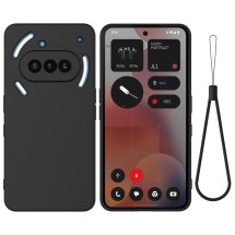 Защитный чехол Deexe Silicone Case для Nothing Phone (3a) - Black: фото 1 из 9
