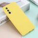 Защитный чехол Deexe Silicone Case для OnePlus Nord CE - Yellow (350631Y). Фото 3 из 7
