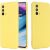 Защитный чехол Deexe Silicone Case для OnePlus Nord CE - Yellow: фото 1 из 7