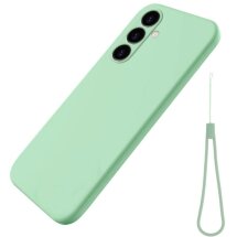 Захисний чохол Deexe Silicone Case для Samsung Galaxy A25 (A256) - Green: фото 1 з 8