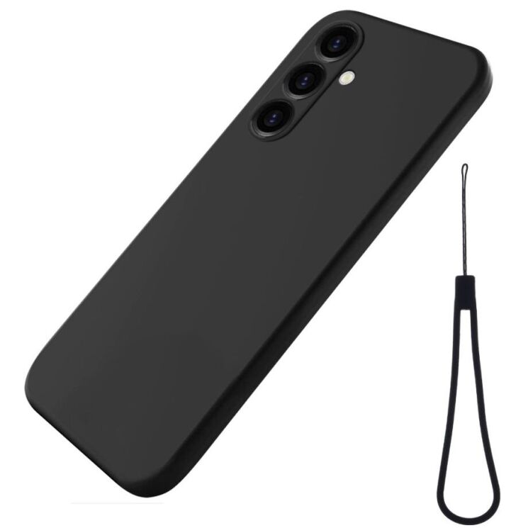Захисний чохол Deexe Silicone Case для Samsung Galaxy S23 FE - Black: фото 2 з 8