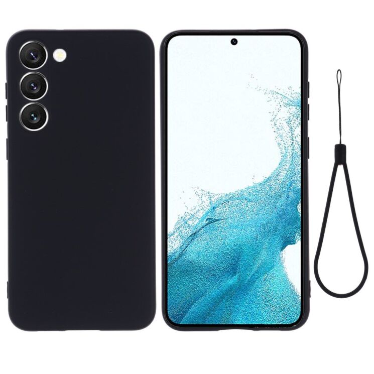 Захисний чохол Deexe Silicone Case для Samsung Galaxy S23 - Black: фото 2 з 7
