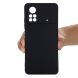 Защитный чехол Deexe Silicone Case для Xiaomi Poco X4 Pro - Black (297942B). Фото 4 из 10