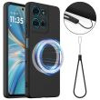 Защитный чехол Deexe Silicone Case with MagSafe для Motorola Moto G56 - Black (383136B)
