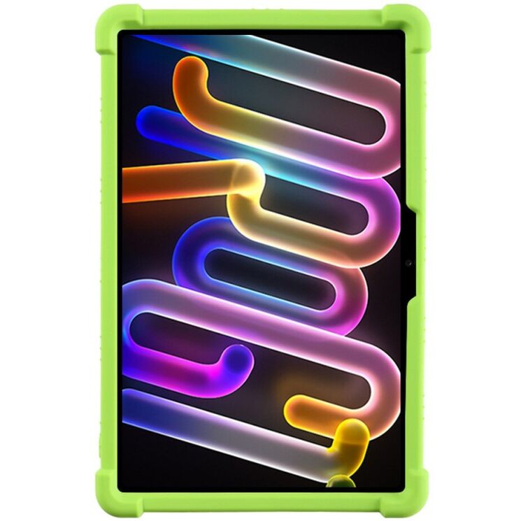 Захисний чохол Deexe Silicone Kickstand для Lenovo Yoga Tab 11.1 - Green: фото 3 з 19