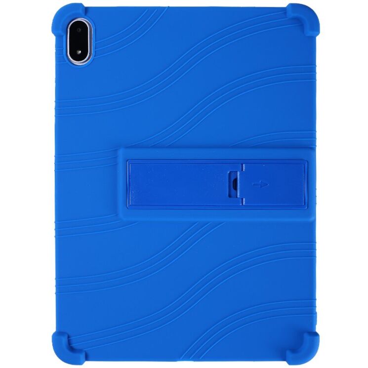 Захисний чохол Deexe Silicone Kickstand для OnePlus Pad 2 Pro - Dark Blue: фото 1 з 15