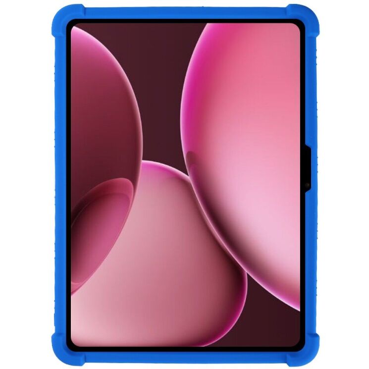 Захисний чохол Deexe Silicone Kickstand для OnePlus Pad 2 Pro - Dark Blue: фото 2 з 15