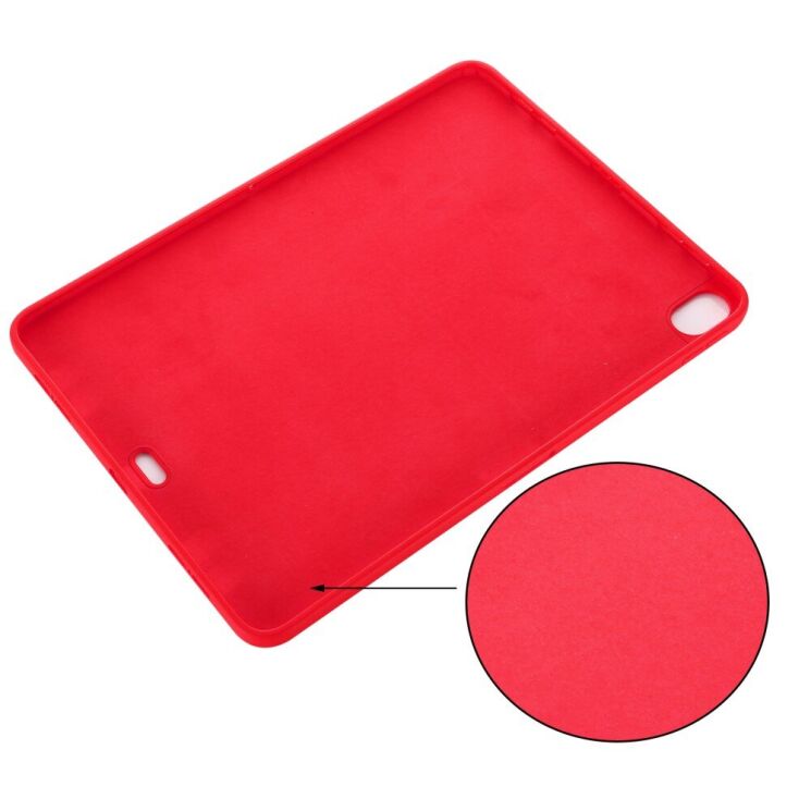 Защитный чехол Deexe Silicone Shell для Apple iPad Air 4 / 5 10.9 (2020/2022) / Air 11 M3/M2 (2025/2024) - Red: фото 6 из 11