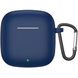 Захисний чохол Deexe Silicone Sleeve для Huawei FreeBuds SE 2 - Midnight Blue: фото 1 з 5