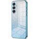 Защитный чехол Deexe Sparkles Cover для Samsung Galaxy A26 (A266) - Blue (371631L). Фото 1 из 7