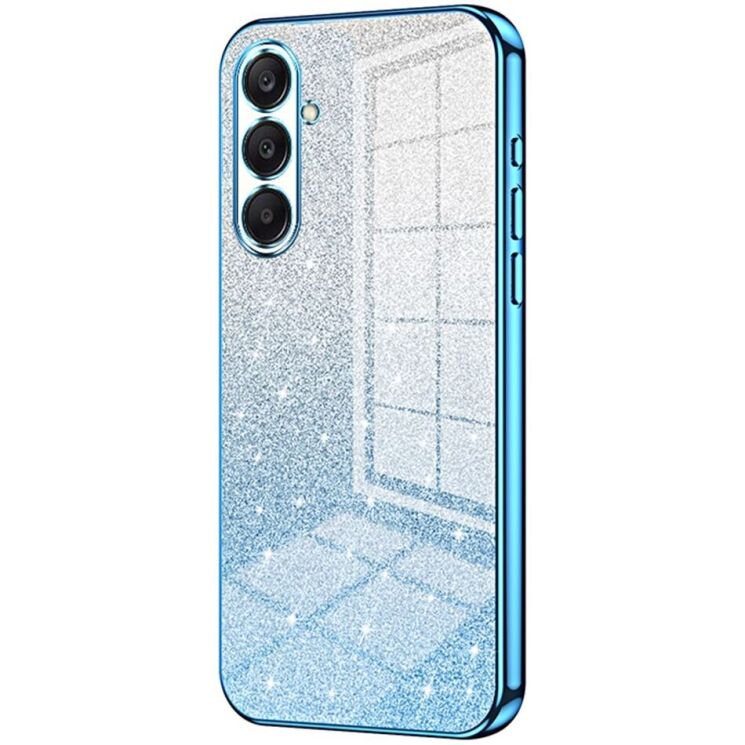 Защитный чехол Deexe Sparkles Cover для Samsung Galaxy A26 (A266) - Blue: фото 1 из 7