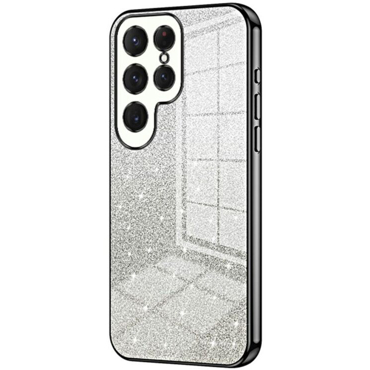 Защитный чехол Deexe Sparkles Cover для Samsung Galaxy S26 Ultra - Black: фото 1 из 6