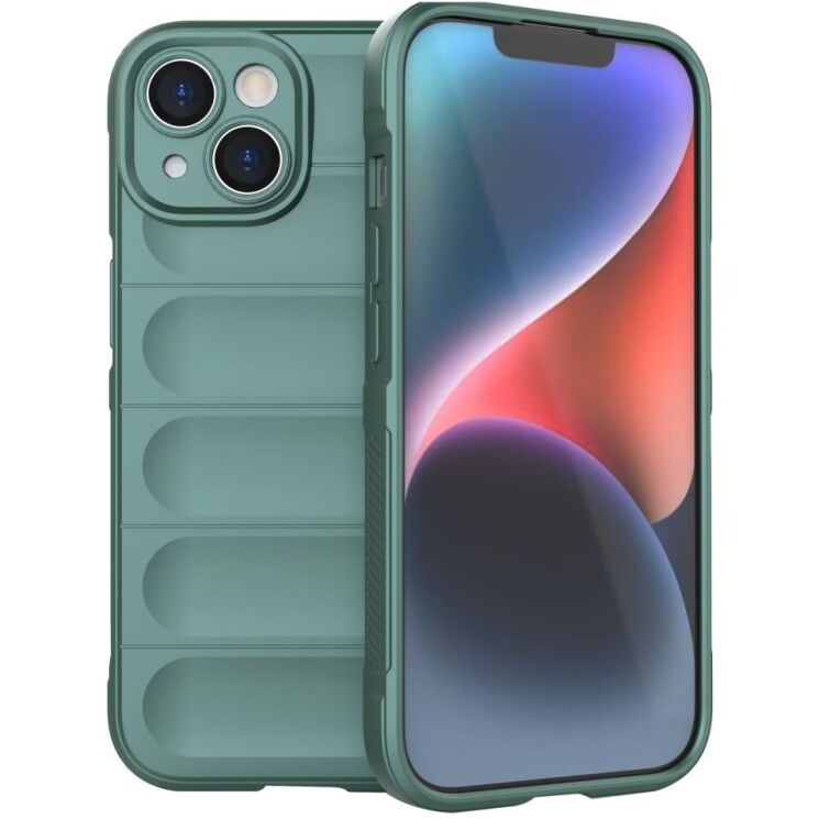 Защитный чехол Deexe Terra Case для Apple iPhone 15 - Green: фото 1 из 7