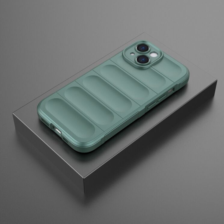 Защитный чехол Deexe Terra Case для Apple iPhone 15 - Green: фото 4 из 7