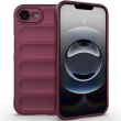 Защитный чехол Deexe Terra Case для Apple iPhone 16e - Wine Red (376480WR)
