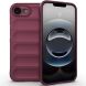 Защитный чехол Deexe Terra Case для Apple iPhone 16e - Wine Red (376480WR). Фото 1 из 9