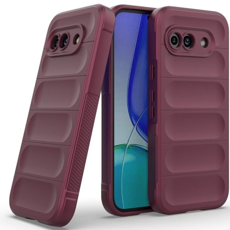 Защитный чехол Deexe Terra Case для Google Pixel 9a - Wine Red: фото 2 из 6