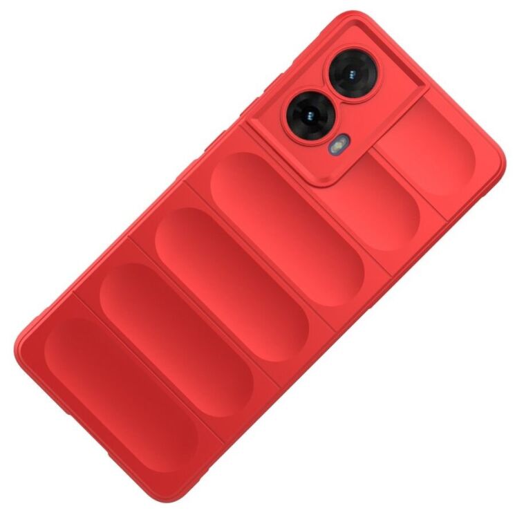 Захисний чохол Deexe Terra Case для Motorola Moto G85 - Red: фото 4 з 10