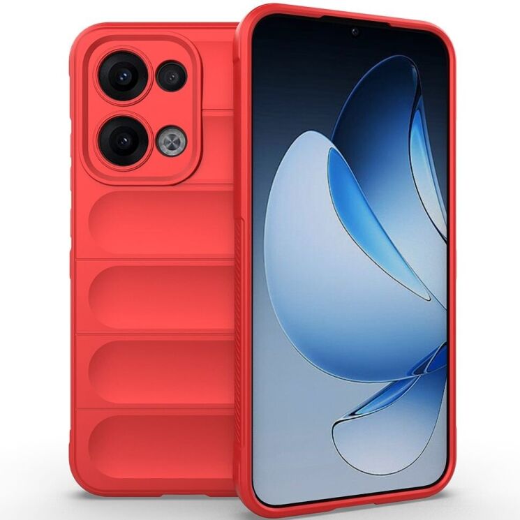 Защитный чехол Deexe Terra Case для OPPO Reno 13 5G - Red: фото 1 из 7
