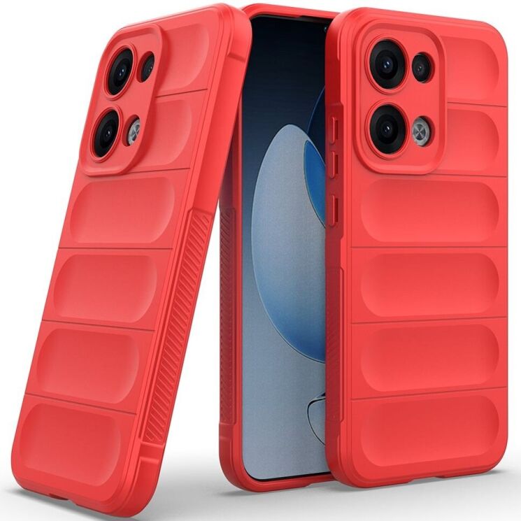 Защитный чехол Deexe Terra Case для OPPO Reno 13 5G - Red: фото 4 из 7