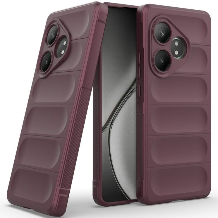 Защитный чехол Deexe Terra Case для Realme GT Neo 6 SE / GT 6T - Wine Red: фото 3 из 8