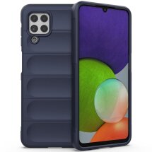 Защитный чехол Deexe Terra Case для Samsung Galaxy A22 (A225) - Dark Blue: фото 1 из 5