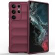 Защитный чехол Deexe Terra Case для Samsung Galaxy S23 Ultra - Wine Red (317909WR)