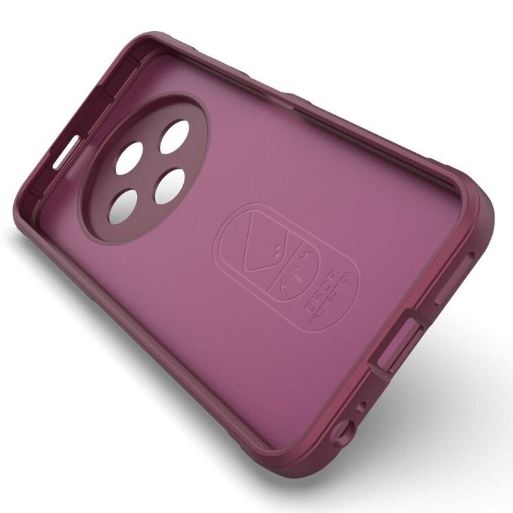 Защитный чехол Deexe Terra Case для TECNO Spark 30C - Wine Red: фото 2 из 7