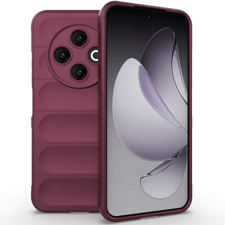Защитный чехол Deexe Terra Case для TECNO Spark 30C - Wine Red: фото 1 из 7