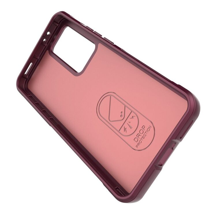 Захисний чохол Deexe Terra Case для Xiaomi 12T Pro - Wine Red: фото 4 з 9