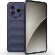 Защитный чехол Deexe Terra Case для Xiaomi Poco F7 Pro - Dark Blue (378632DB)