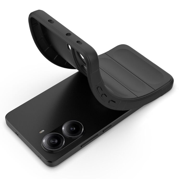 Захисний чохол Deexe Terra Case для Xiaomi Poco X7 Pro - Black: фото 2 з 7