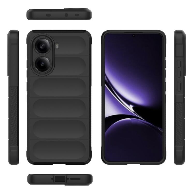 Захисний чохол Deexe Terra Case для Xiaomi Poco X7 Pro - Black: фото 6 з 7
