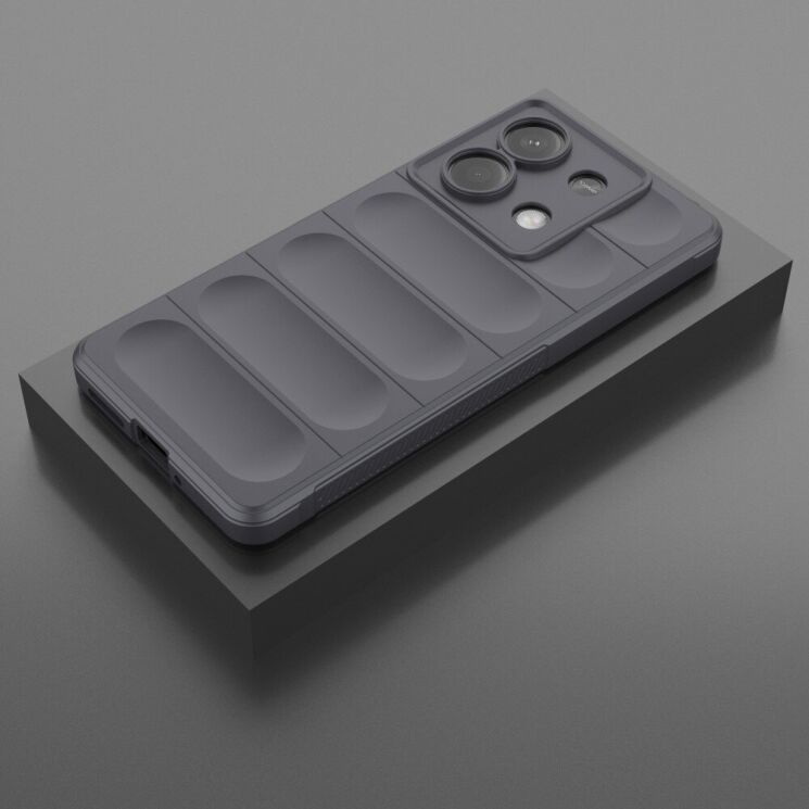 Защитный чехол Deexe Terra Case для Xiaomi Redmi Note 13 5G - Dark Grey: фото 2 из 6