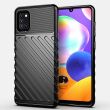 Защитный чехол Deexe Thunder Series для Samsung Galaxy A31 (A315) - Black (249141B)