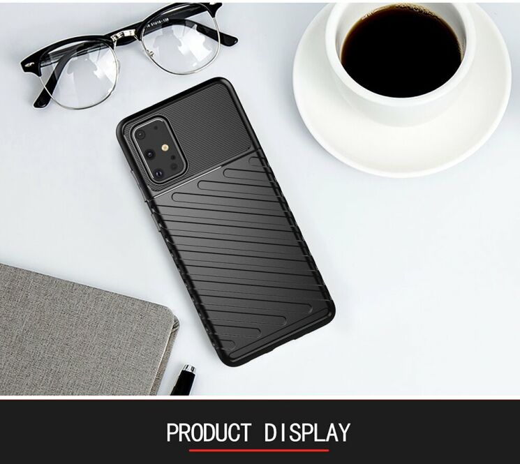 Защитный чехол Deexe Thunder Series для Samsung Galaxy S20 Plus (G985) - Black: фото 13 из 14