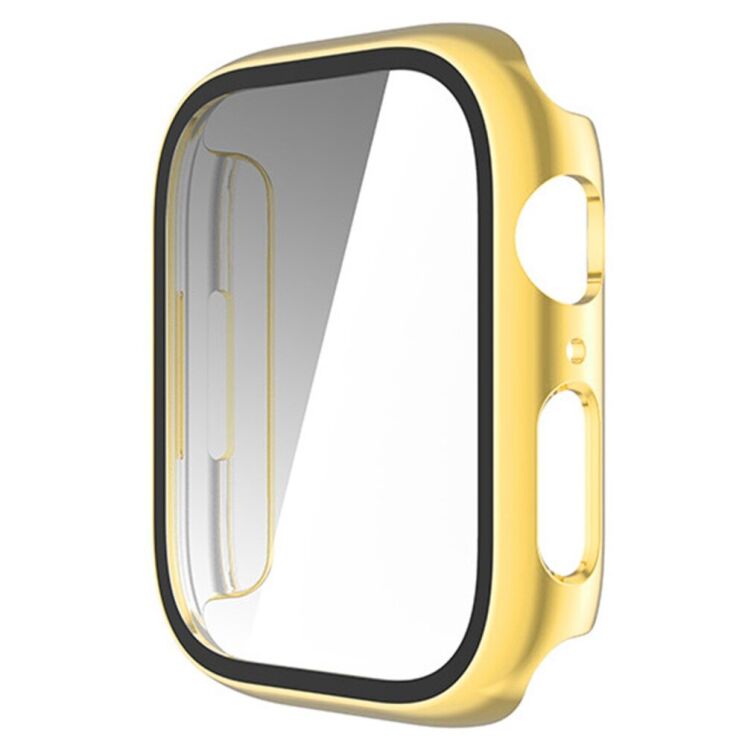 Захисний чохол Deexe Watch Case для Apple Watch 45 mm (7 / 8 / 9 Series) - Gold: фото 2 з 7