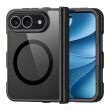 Защитный чехол Dux Ducis Aimo Pro Series (Clear) Magnetic (FF) для iPhone Duo - Black (435000B)