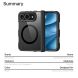 Защитный чехол Dux Ducis Aimo Pro Series (Clear) Magnetic (FF) для iPhone Duo - Black (435000B). Фото 13 из 13