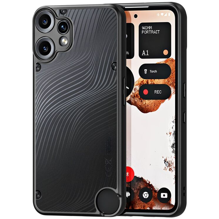 Захисний чохол DUX DUCIS Aimo Series для Nothing CMF Phone 2 Pro - Black: фото 1 з 8