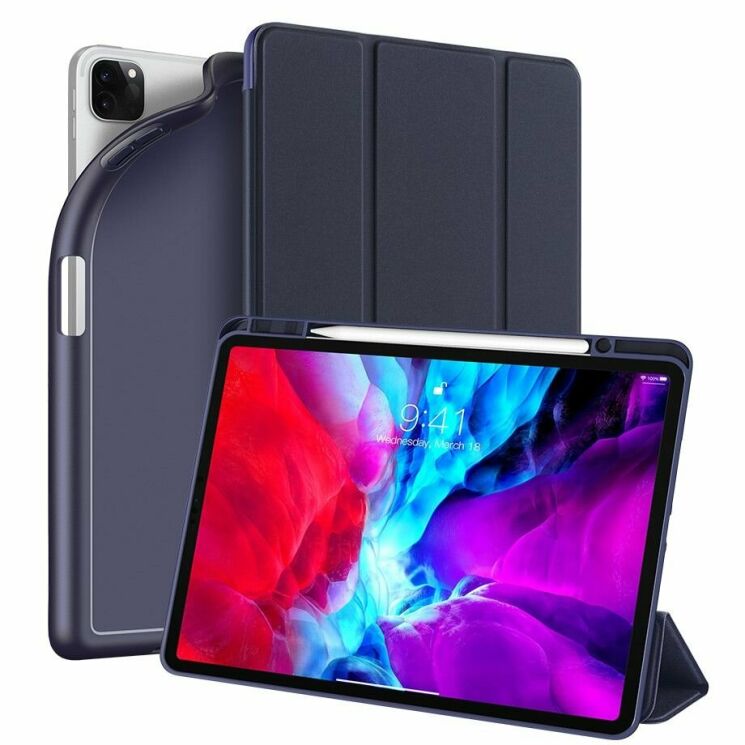 Защитный чехол DUX DUCIS Osom Series для Apple iPad Pro 12.9 (2020) / iPad Pro 12.9 (2021) - Blue: фото 1 из 10