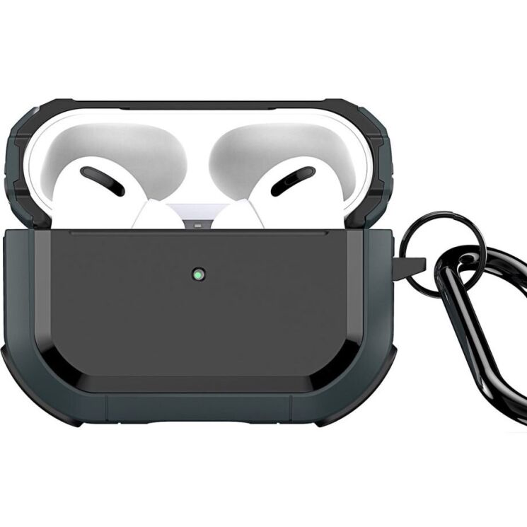 Захисний чохол DUX DUCIS PECA Series для Apple AirPods Pro 2 - Blackish Green: фото 1 з 18