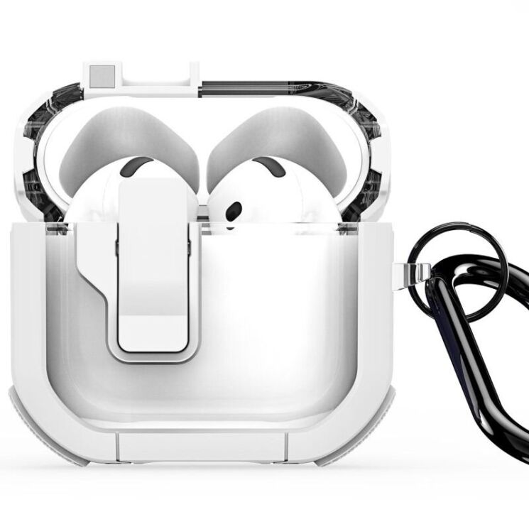 Защитный чехол DUX DUCIS PECN Series для Apple AirPods 4 - White: фото 2 из 10