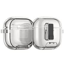Захисний чохол DUX DUCIS PECR Series для Apple AirPods 4 - Transparent Black: фото 1 з 15