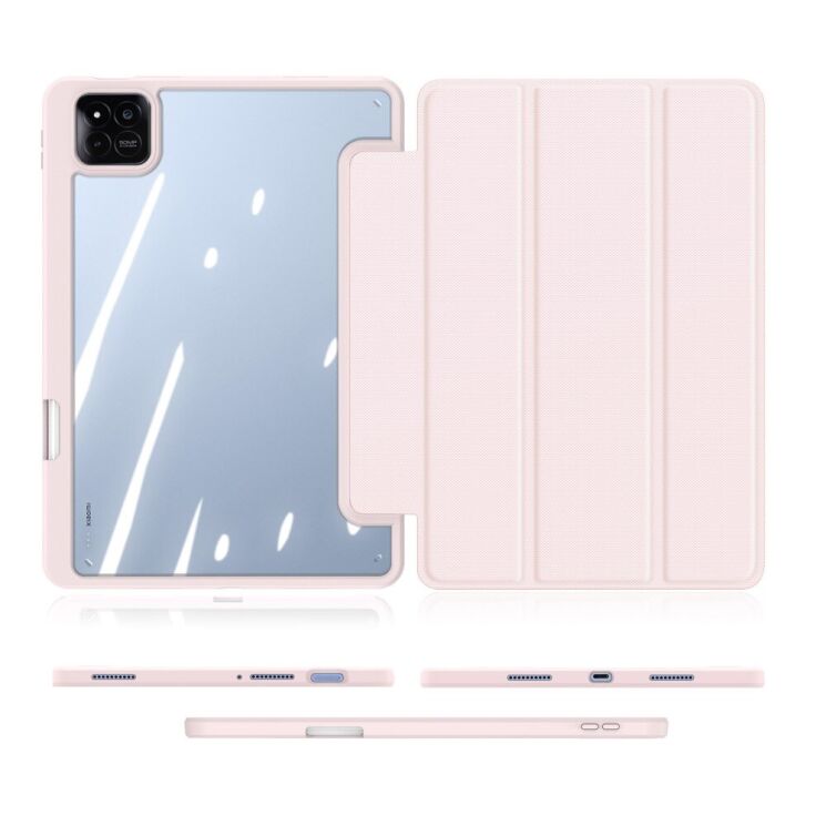 Защитный чехол DUX DUCIS TOBY Series для Xiaomi Pad 7 / 7 Pro - Pink: фото 5 из 9