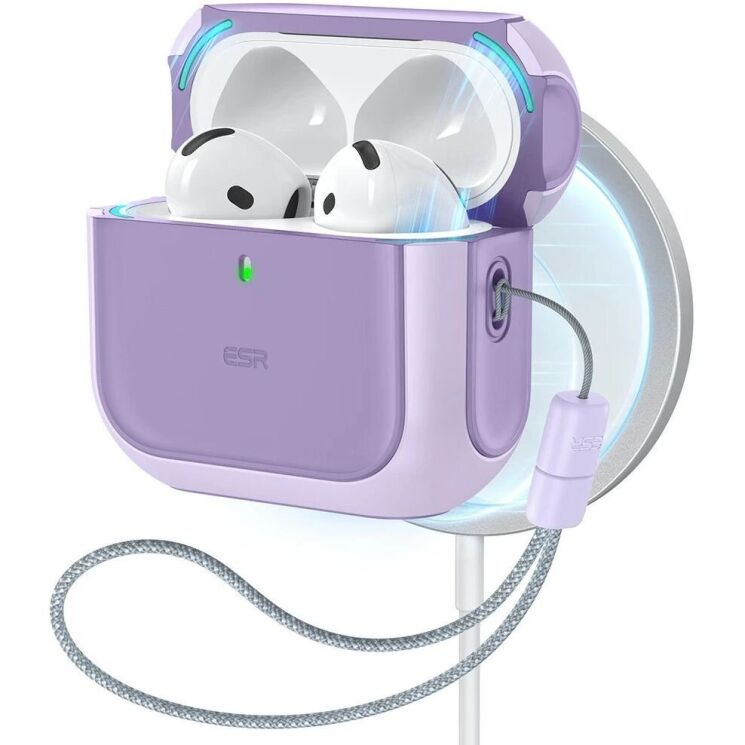 Защитный чехол ESR Orbit Halolock для Apple AirPods 4 (4894240228883) - Purple: фото 1 из 7
