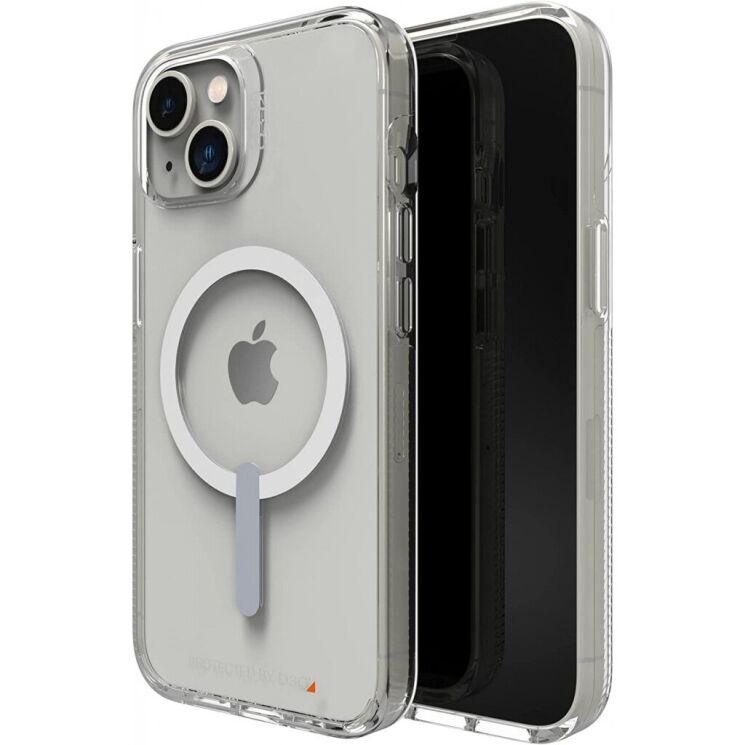 Захисний чохол Gear4 Crystal Palace Snap MagSafe для Apple iPhone 14 - Clear: фото 1 з 15